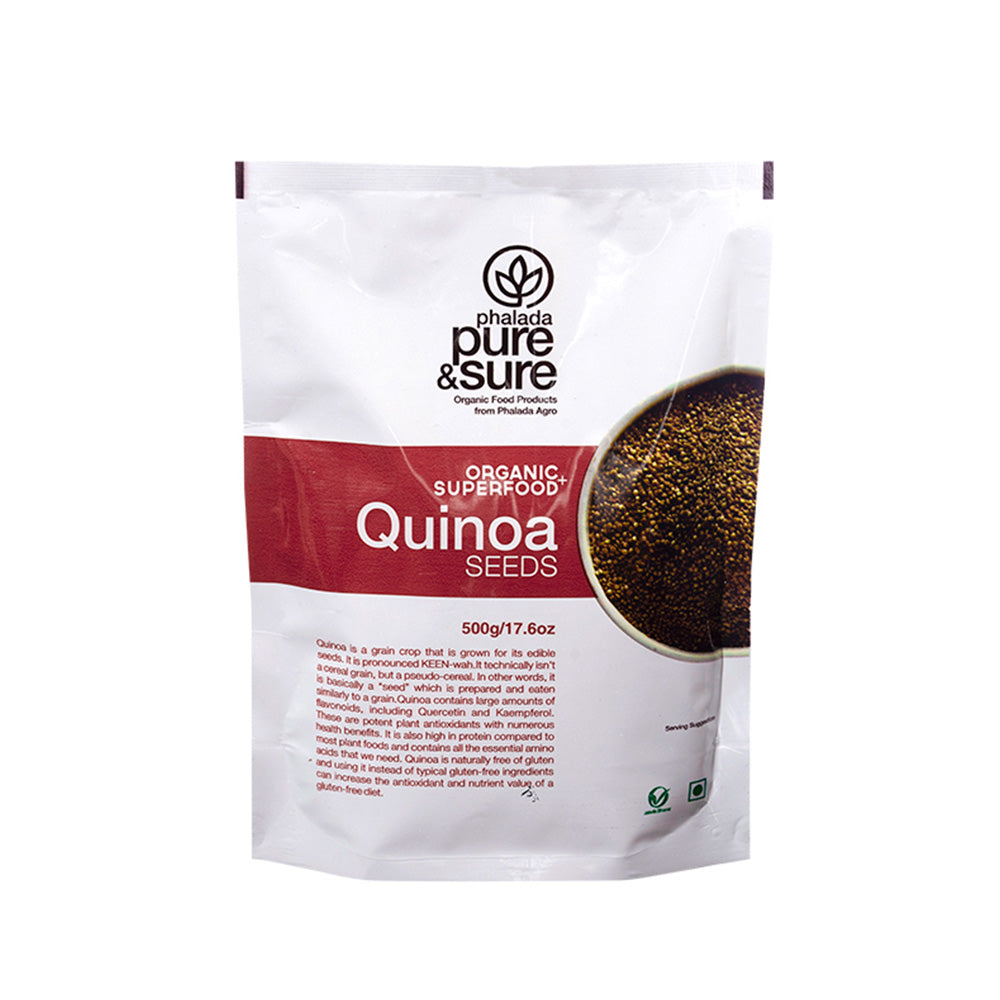 PURE & SURE Organic Quinoa Seeds, 500g