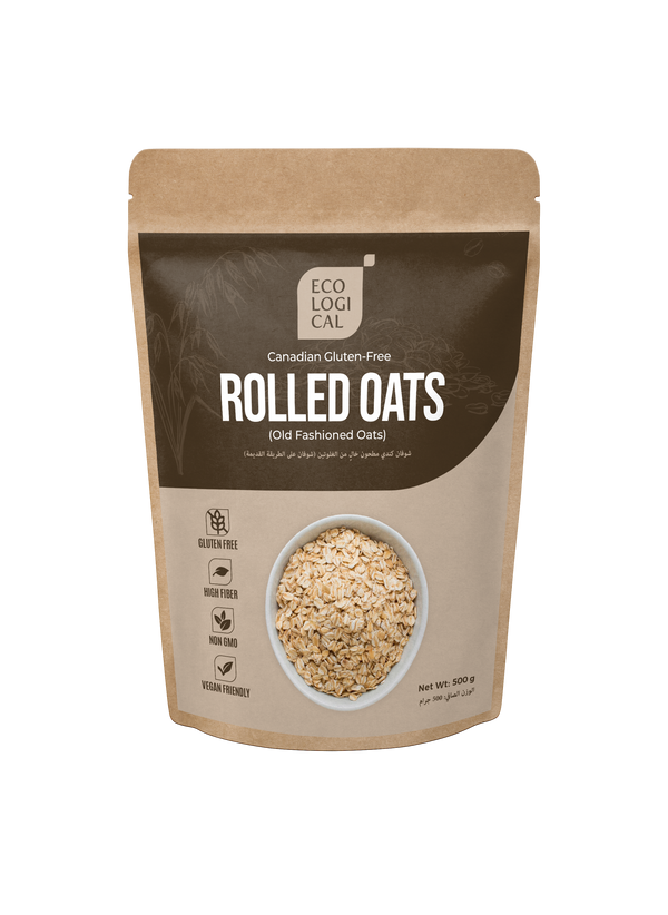 ECOLOGICAL Canadian Gluten-Free Old-Fashioned Rolled Oats, 500g