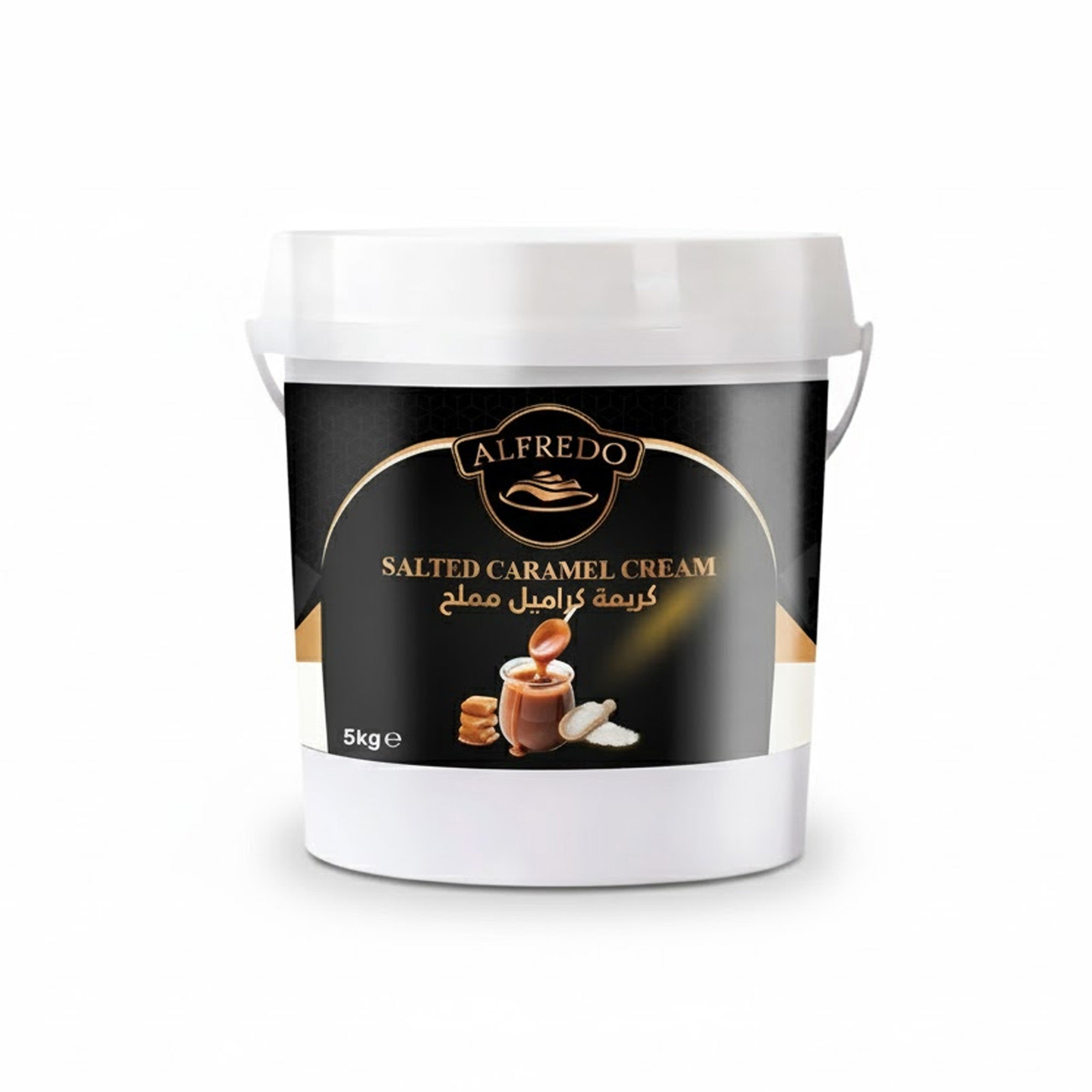 BAKING ESSENTIALS ALFREDO Salted Caramel Cream, 5 kg