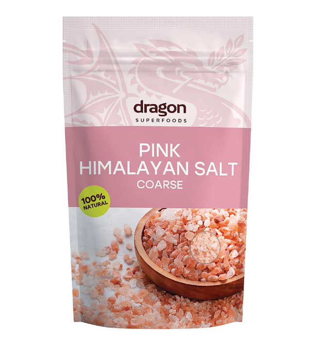 DRAGON SUPERFOODS Pink Himalayan Salt Coarse, 500g