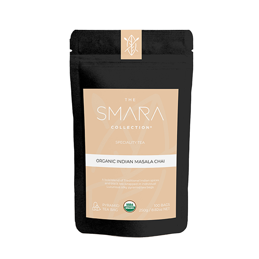 THE SMARA Organic Indian Masala Chai Tea bag - 2.5g x 100