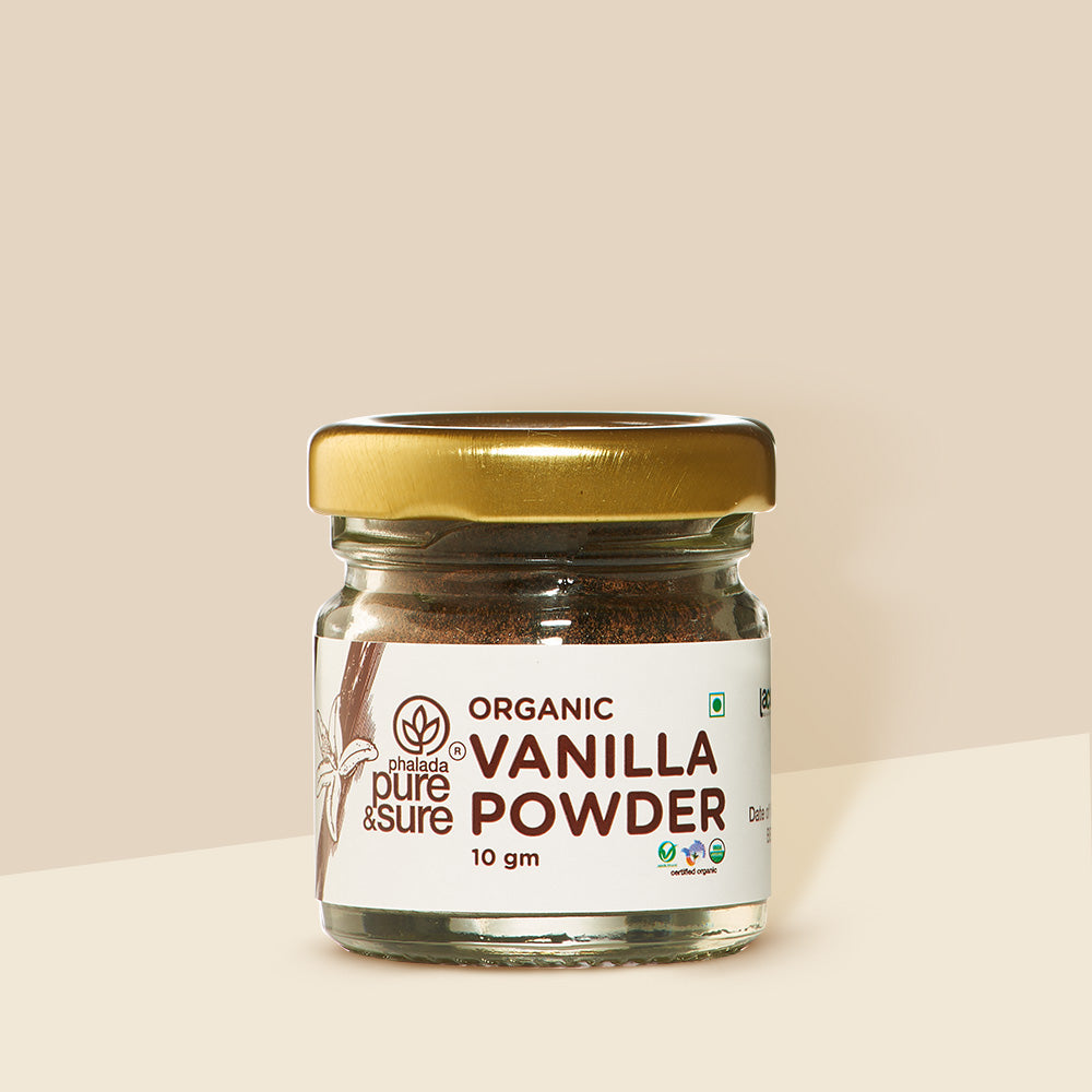 PURE & SURE Organic Vanilla Powder, 10g