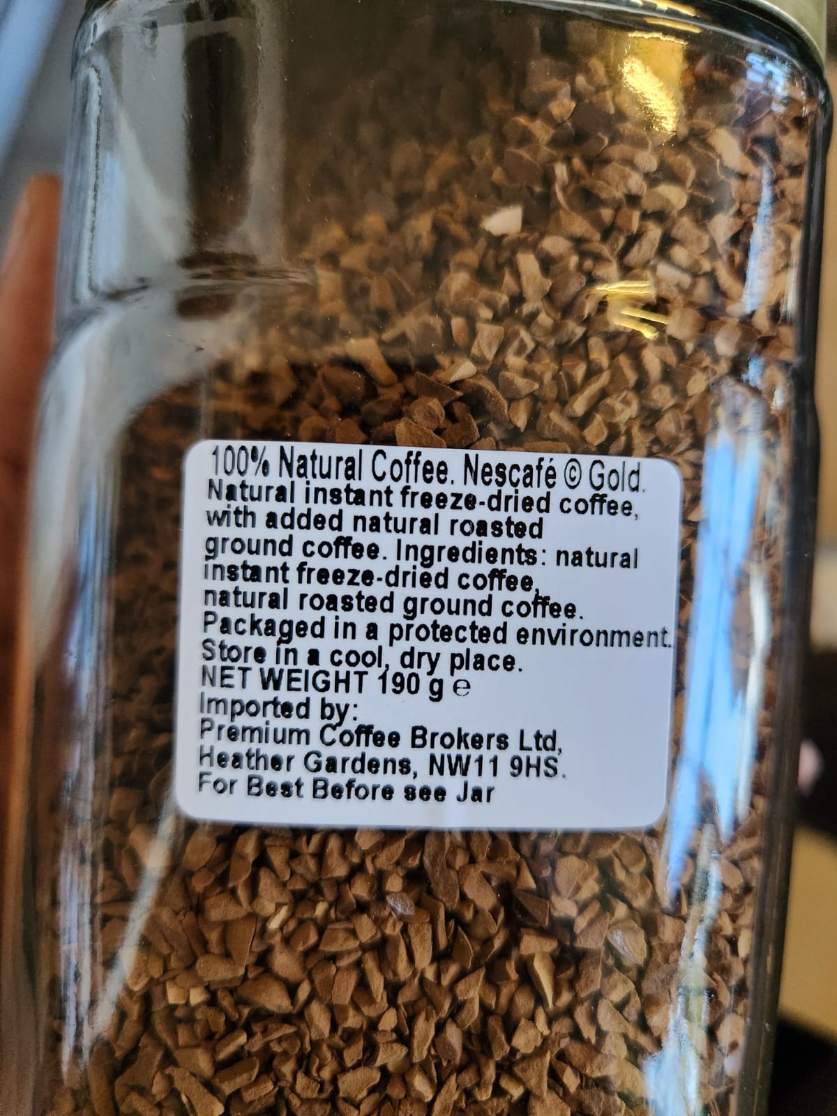 NESCAFE Gold Coffee, 190g