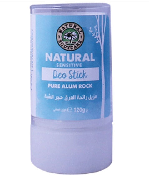 ORGANIC LARDER Deo Stick, Pure Alum Rock, 120g - Organic, Natural