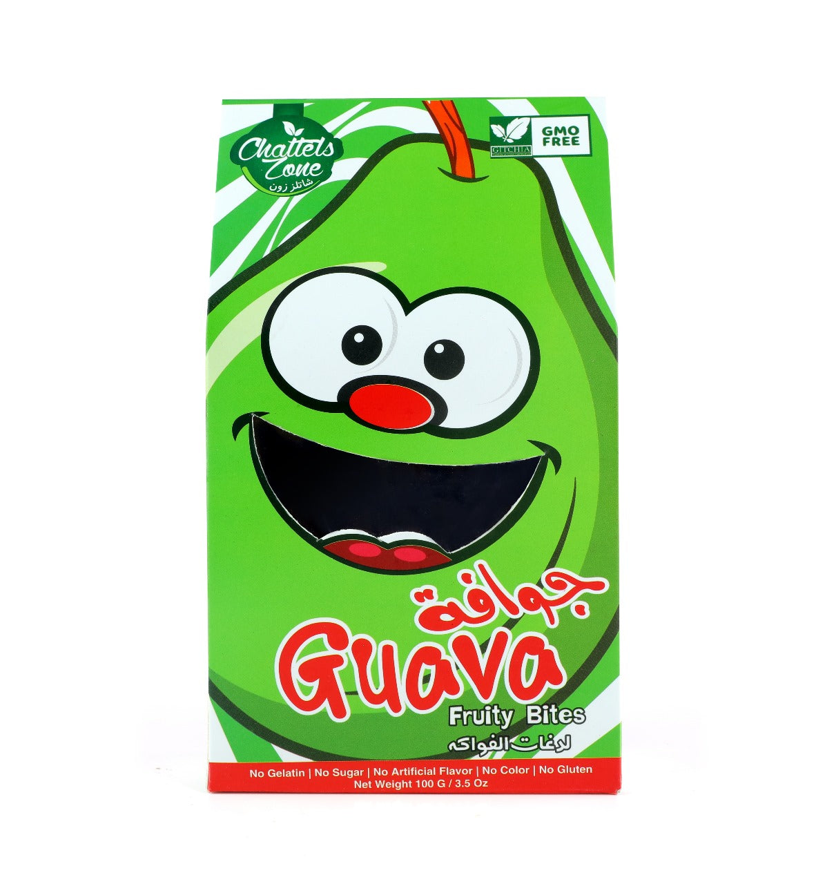 CZ Guava Fruity Bites, 100g - Vegan, Gluten Free, Non GMO, No Added Sugar