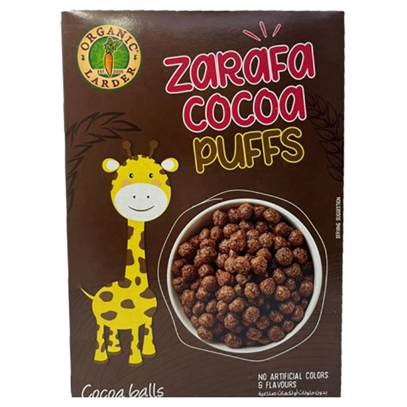 ORGANIC LARDER Zarafa Cocoa Puffs, Cocoa Balls, 300g - Organic