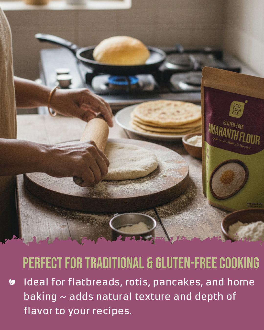 Ecological Gluten-Free Amaranth Flour, 500g