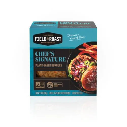 FIELD ROAST Chef’S Signature Plant-Based Burgers, 368g