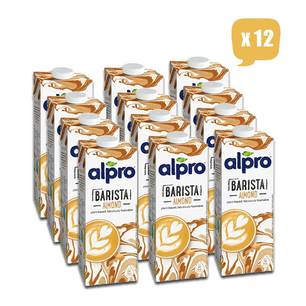 ALPRO Almond Barista For Professionals, 1Ltr - Pack Of 12, Vegan
