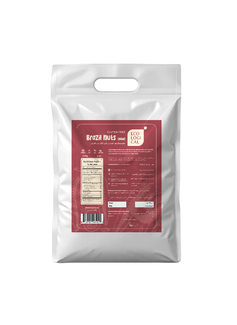 Ecological Brazil Nuts  (Raw) 2.5 Kg