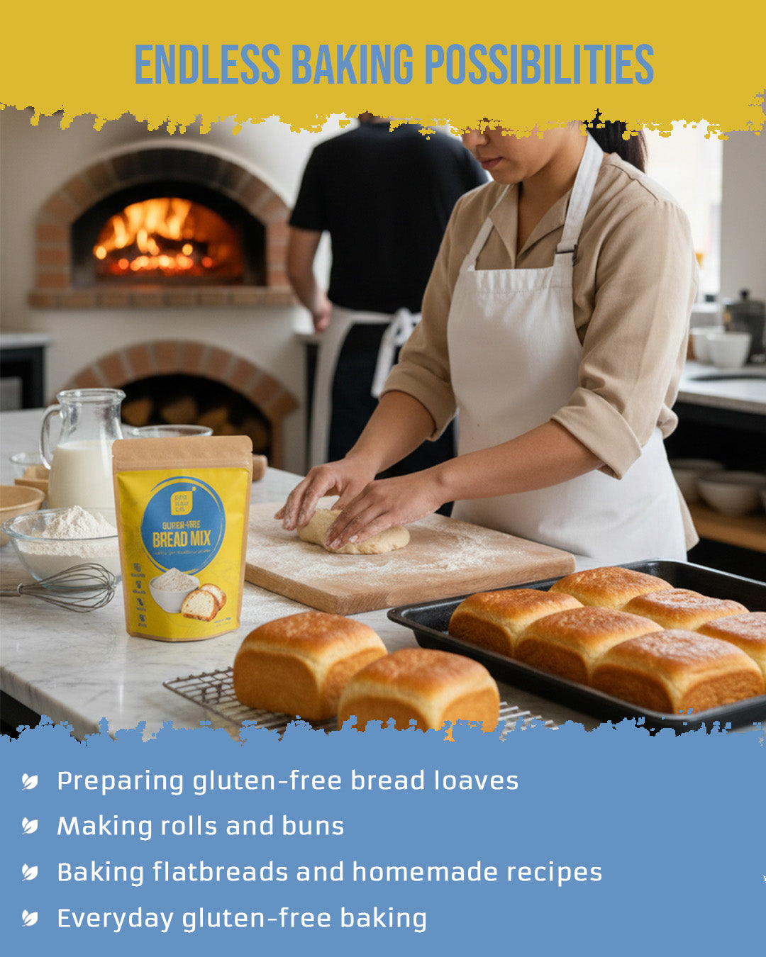 ECOLOGICAL Gluten-Free Bread Mix, 250g