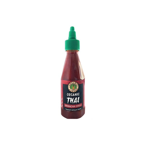 ORGANIC LARDER Thai Sriracha Chilli Sauce, 280g - Organic, Vegan, Gluten Free
