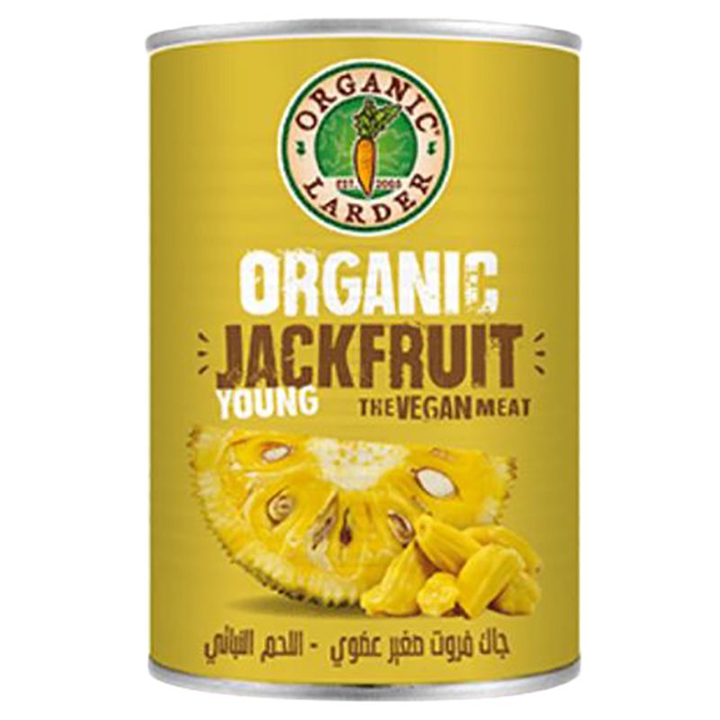ORGANIC LARDER Young Jackfruit, 400g - Organic, Vegan