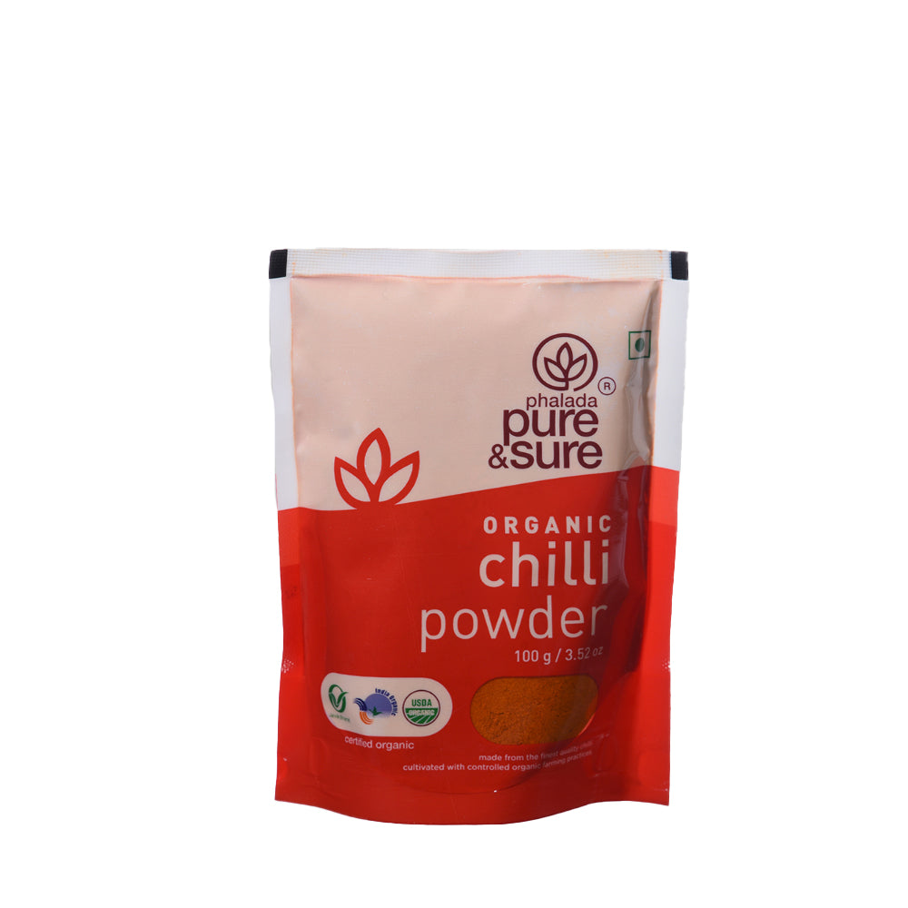 PURE & SURE Organic Chilli Powder, 100g