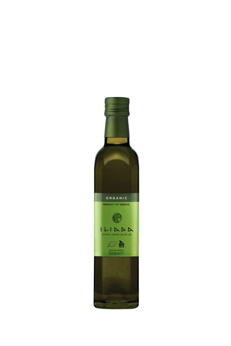 ILIADA Organic Extra Virgin Olive Oil, 750ml