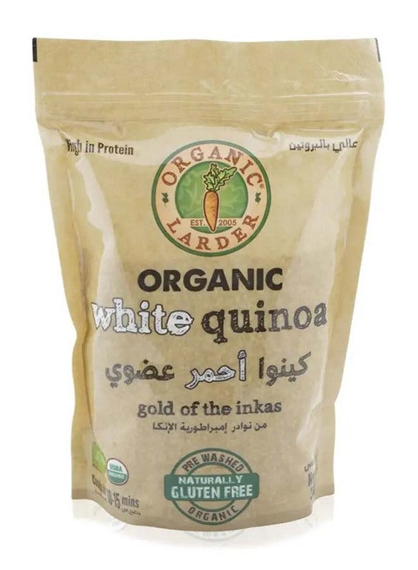 ORGANIC LARDER White Quinoa, 340g - Organic, Gluten Free