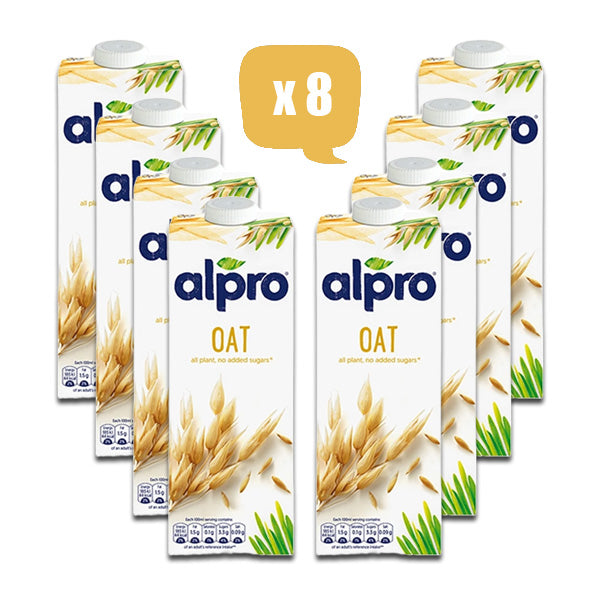 ALPRO Original Oat Drink, 1Ltr - Pack Of 8, Vegan