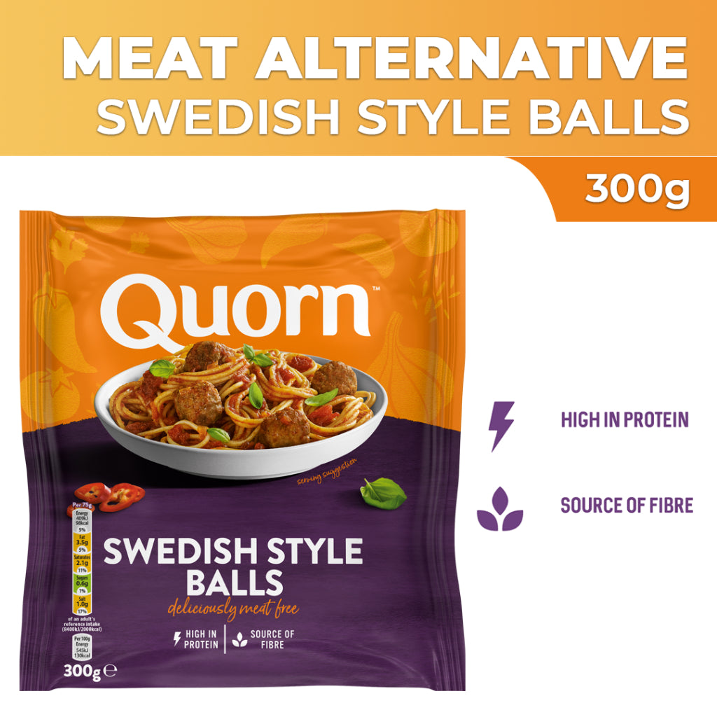 QUORN Meat Free Swedish Style Balls, 300g - Vegan