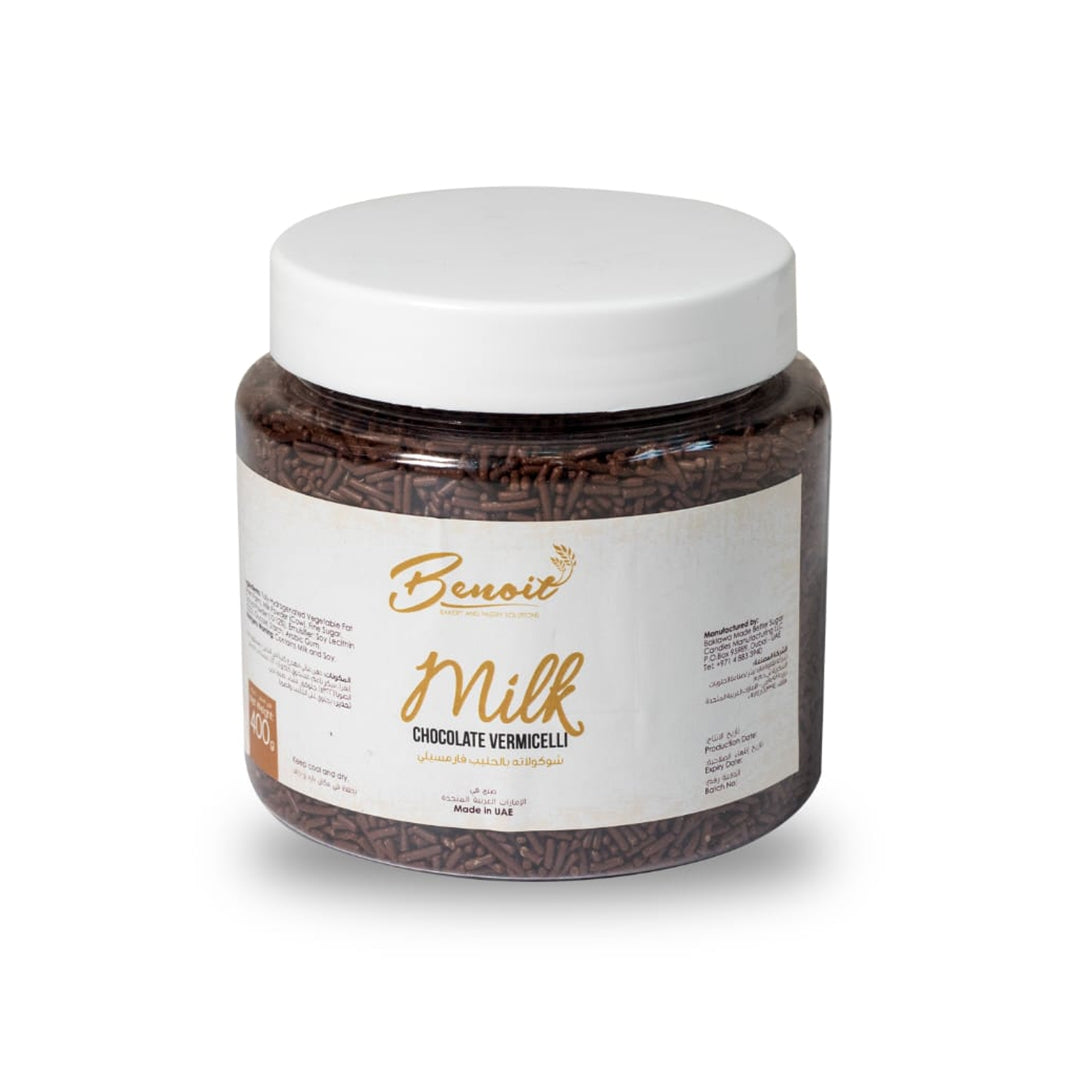 BENOIT Milk Chocolate Vermicelli, 400g