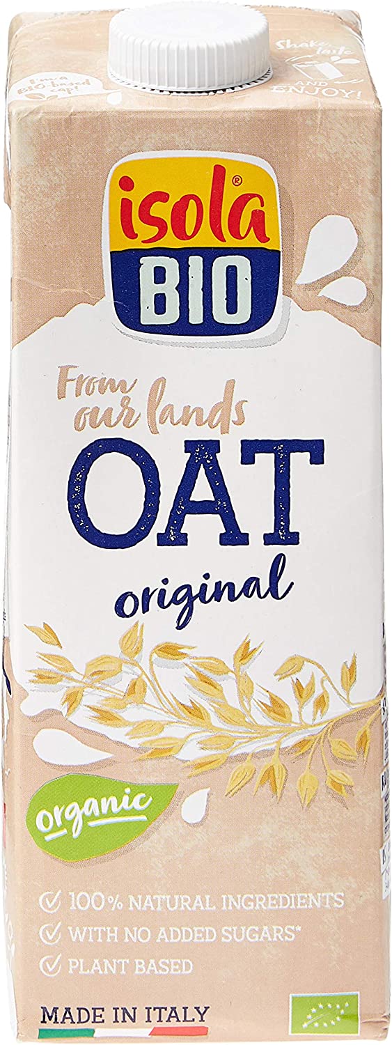 ISOLA BIO Organic Oat Milk Original, 1Ltr