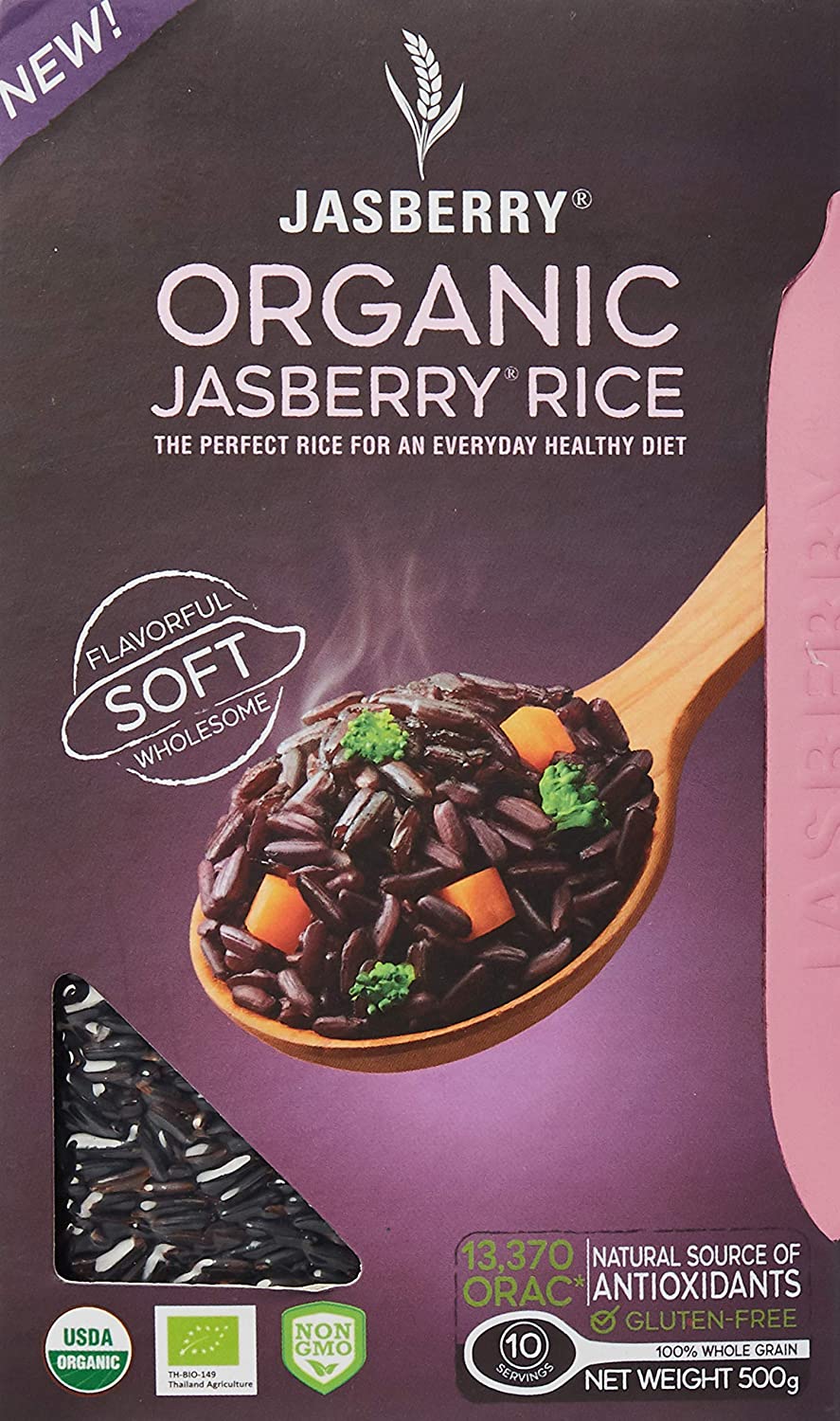 JASBERRY Organic Rice, 500g
