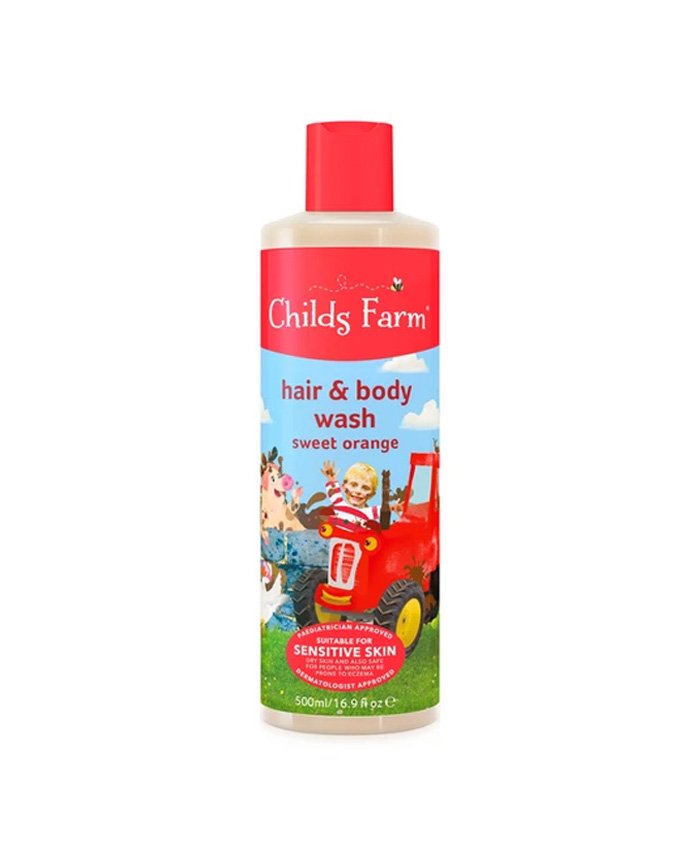 CHILDS FARM Hair & Body Wash - Sweet Orange, 500ml