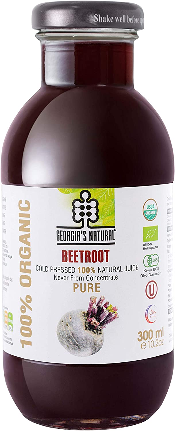 GEORGIA'S NATURAL Organic Beetroot Juice, 300ml