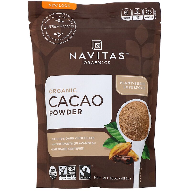 NAVITAS ORGANICS Organic Cacao Powder, 227g