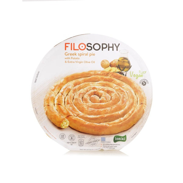 FILOSOPHY Vegan Greek Spiral Pie with Potato, 850g