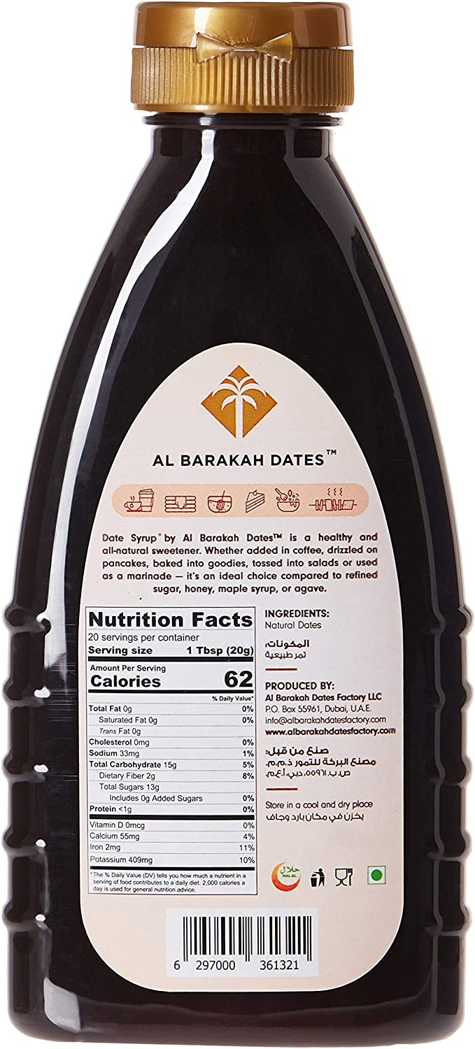 AL BARAKAH All Natural Date Syrup, 400g