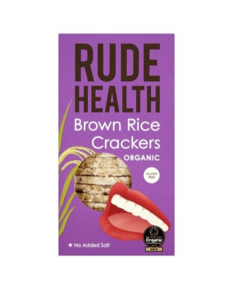 RUDE HEALTH Brown Rice Cracker