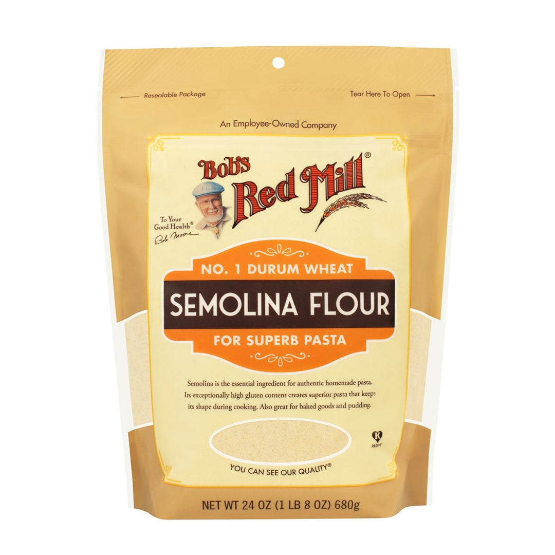 BOB'S RED MILL Semolina Pasta Flour, 680g
