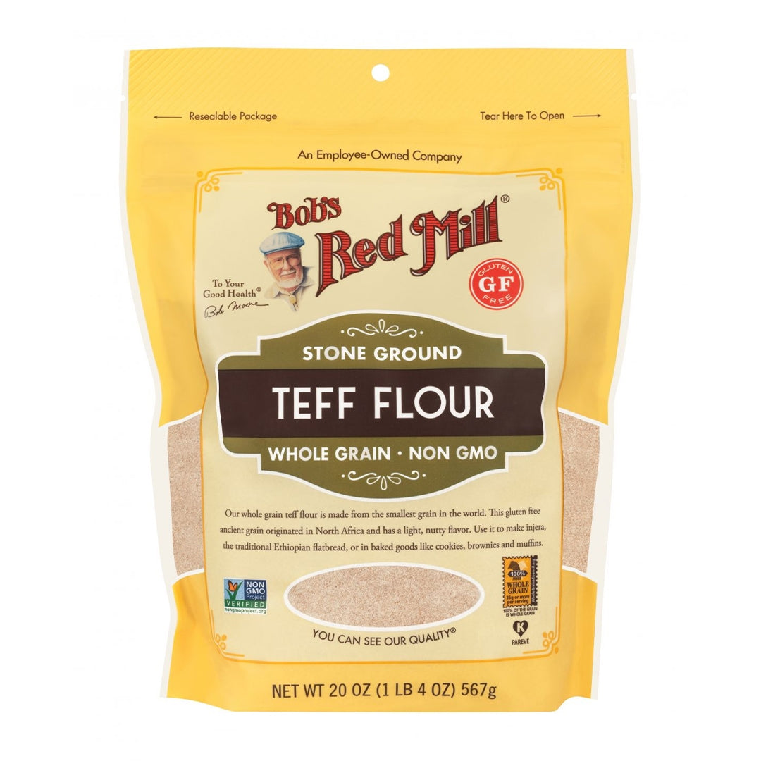 BOB'S RED MILL Teff Flour, 567g, Gluten Free