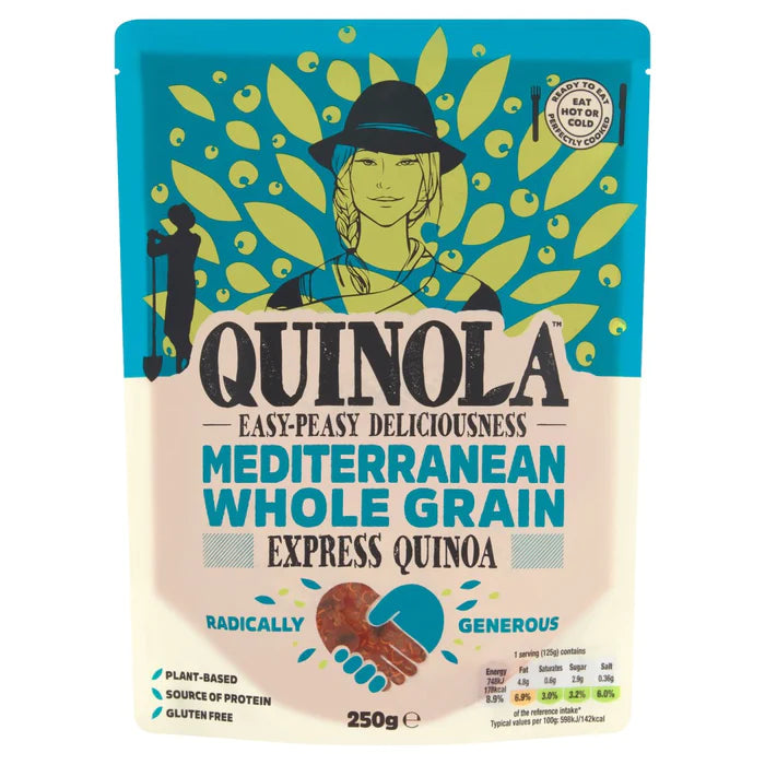 MOTHER GRAIN Quinola Express Quinoa Mediterranean Wholegrain, 250g