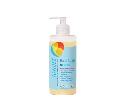 SONETT Hand Soap Neutral, 300ml, Vegan, Organic