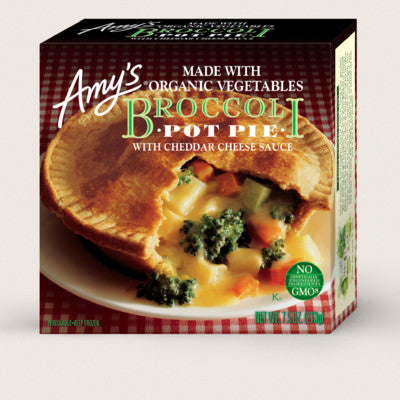 AMY'S Broccoli Pot Pie, 213gm