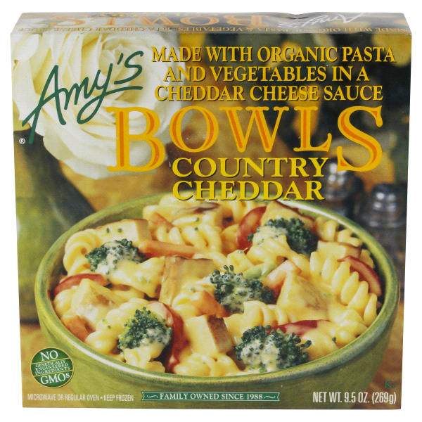 AMY'S Country Cheddar Bowl, 269gm