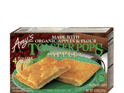 AMY'S Apple Toaster Pops 241gm