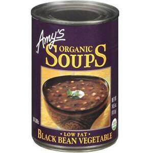 AMY'S Black Bean Vegetable Soups, 411gm