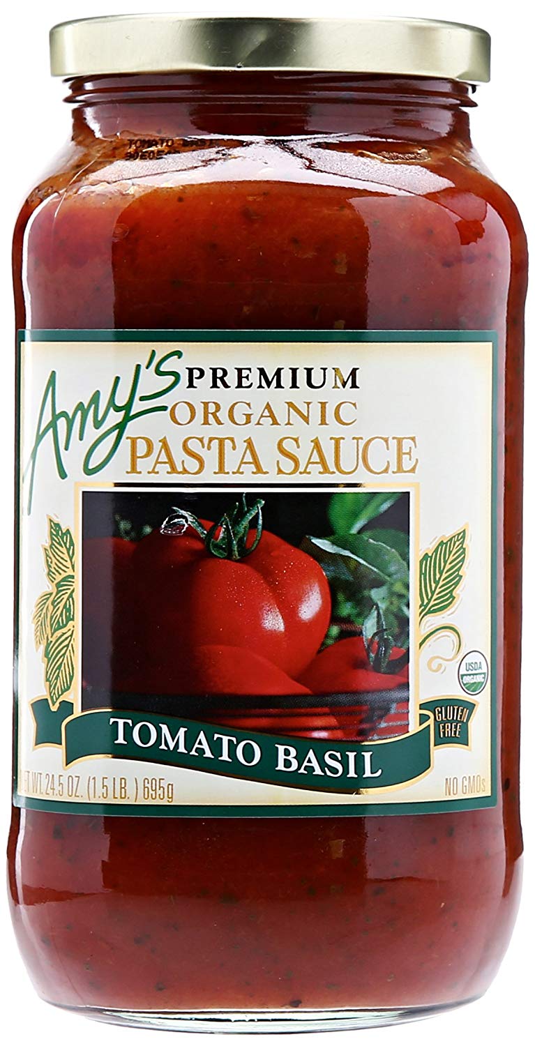 AMY'S Premium Organic Pasta Sauce Tomato Basil