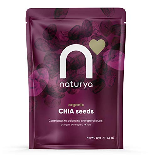 NATURYA Organic Chia Seeds, 300g