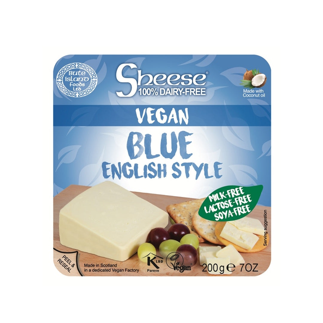 SHEESE Vegan Creamy Cheese Blue English Style, 200g