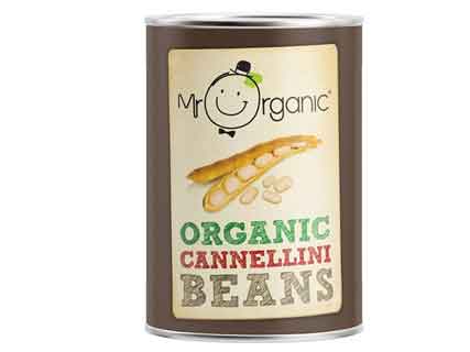 MR ORGANIC Cannellini Beans, 400g