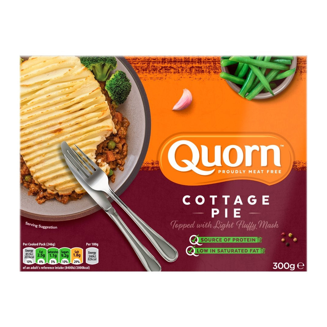 QUORN Meat Free Cottage Pie Topped With Fluffy Mash, 300g