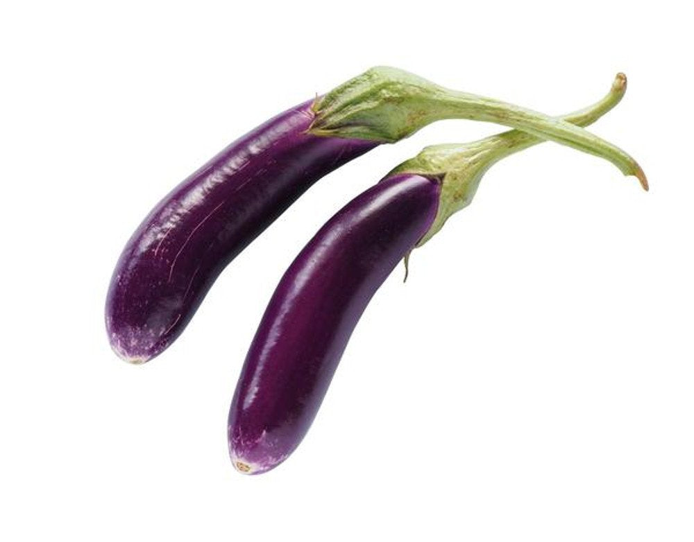 FRESH Long Eggplants, 1Kg (7 to 9 Pcs)