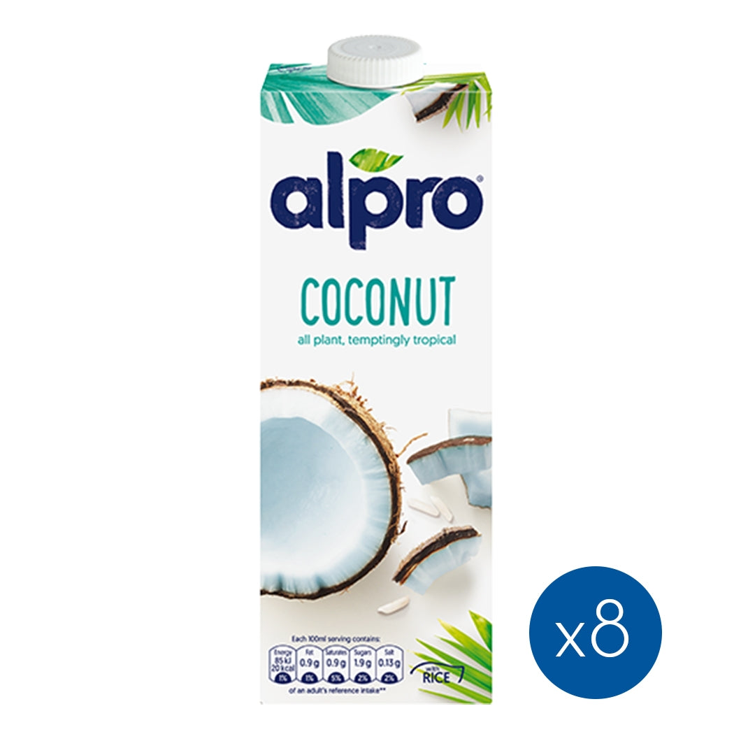 ALPRO Original Coconut Drink, 1Ltr - Pack Of 8