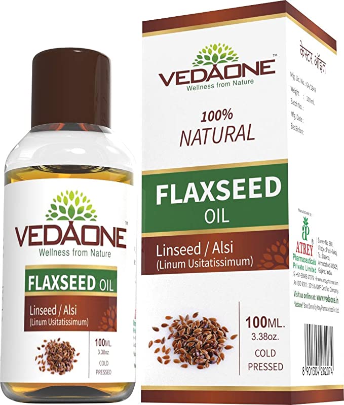 VEDAONE Flaxseed Oil, 100 ml