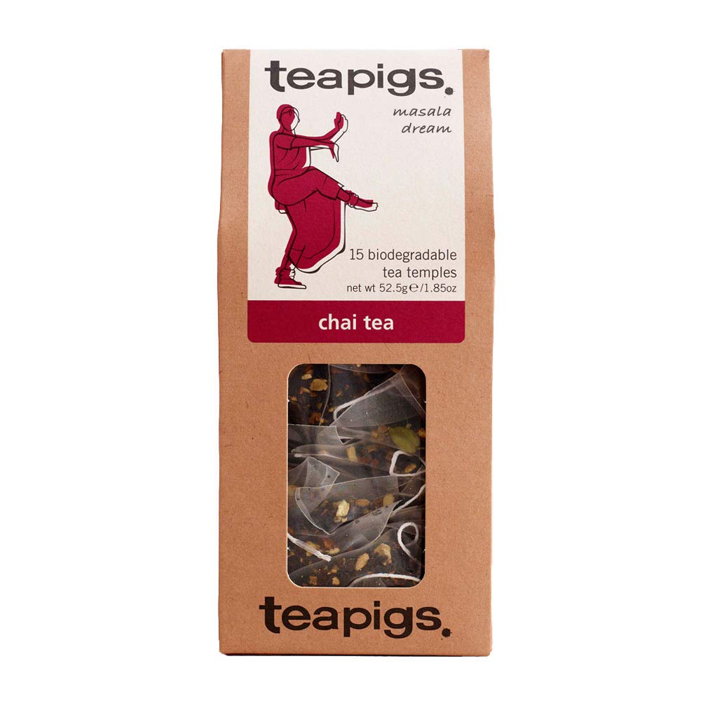 TEAPIGS Chai Tea 15 Temples, 52.5g