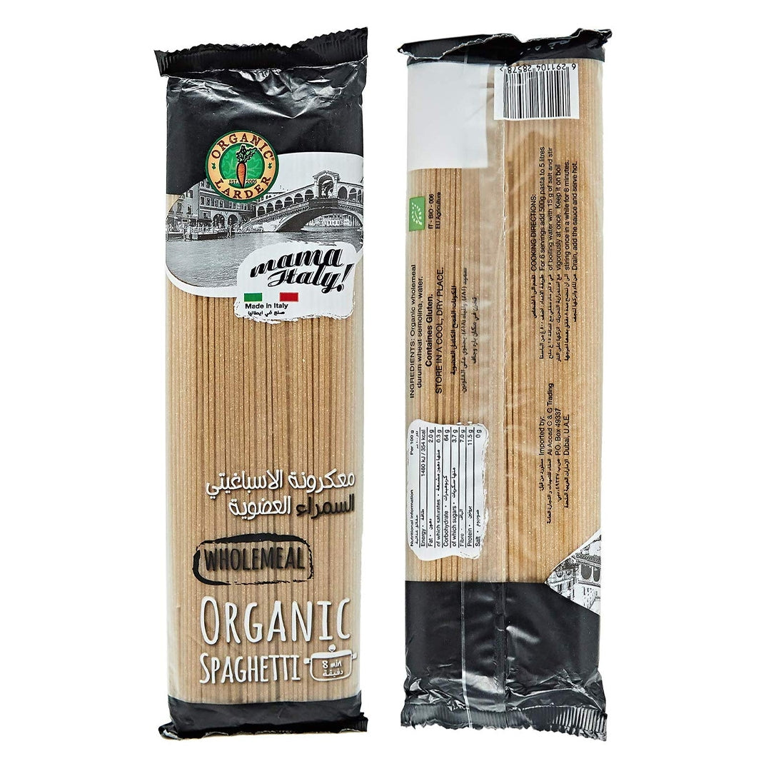 ORGANIC LARDER Wholemeal Spaghetti, 500g - Organic, Vegan