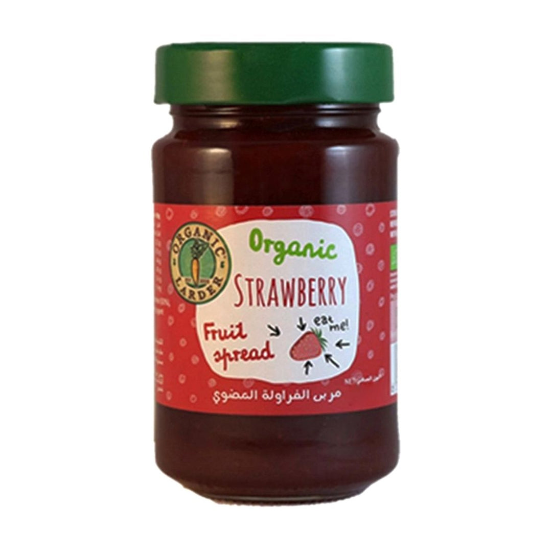 ORGANIC LARDER Strawberry Fruit Spread, 265g - Organic, Vegan, Natural